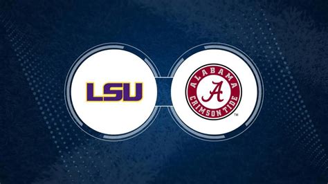 LSU vs Alabama Odds .